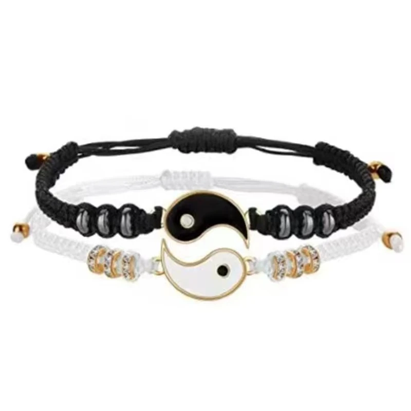 Yin-Yang Adjustable Couple Bracelet Set — product information 8