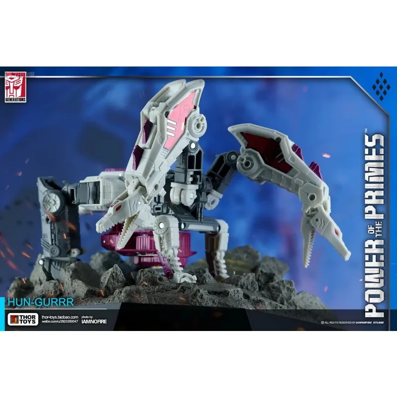 In Stock Transformers Power of The Primes Voyager Class Terrorcon Hun-Gurrr Action Figure Model Collection Toy Gift