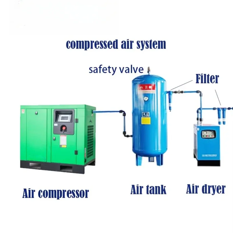 Electric Air Compressor Oil-Free Piston Design Quiet Operation Ideal for Home Garages & Small Workshops Efficient Hot