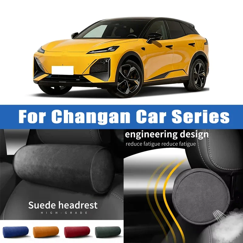 

Top Quality Car Headrest Neck Support Seat Soft Neck Pillow Breathable For Changan CS35 CS55 CS75 PLUS UNI-K UNI-T V Uni Vado