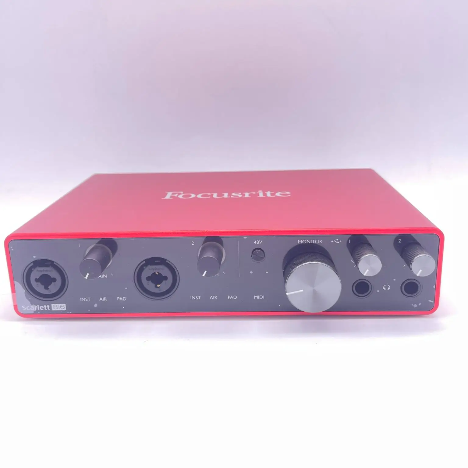 تحديث Focusrite Scarlett 8i6 3rd Gen.audio Interface 8 In/6 Out بطاقة الصوت الخارجية لتسجيل USB
