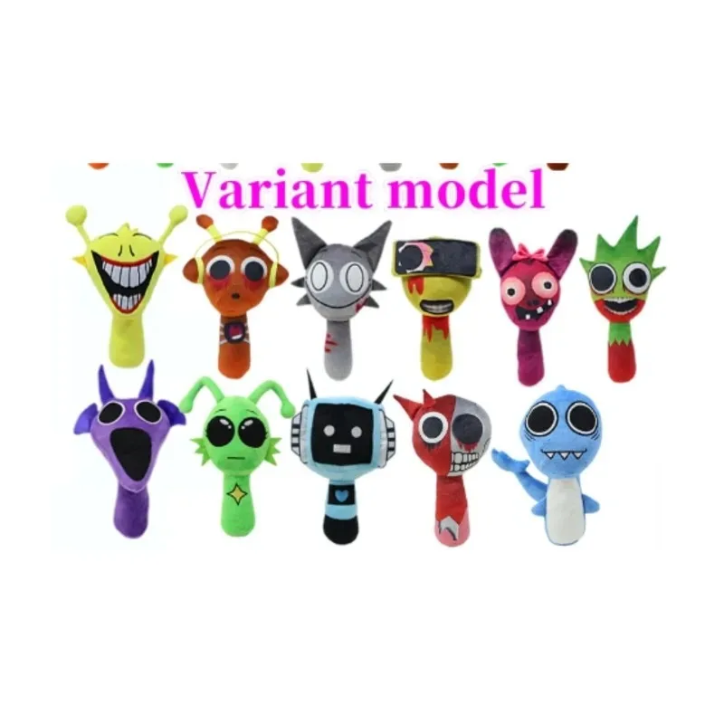 New Sprunkis Incredibox Plush Toy Sprunki Game Peluches Doll Sprunkis Plushies Oren Wenda Stuffed Animals Soft Mascots Xmas Gift