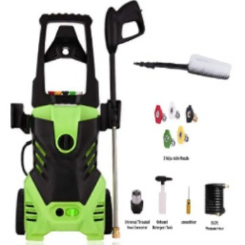 High pressure washer, car washing machine, green