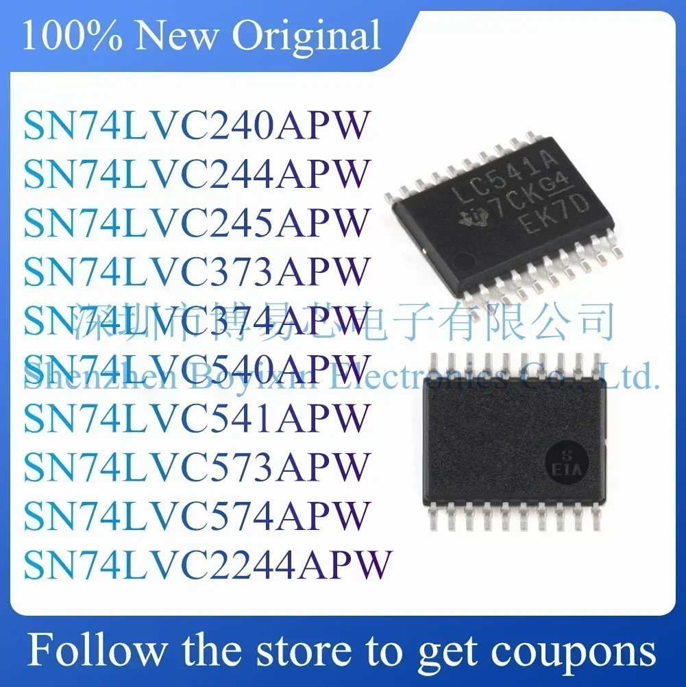 

SN74LVC240APW 244APW 245APW 373APW 374APW 540APW 541APW 573APW 574APW 2244APW Standard version