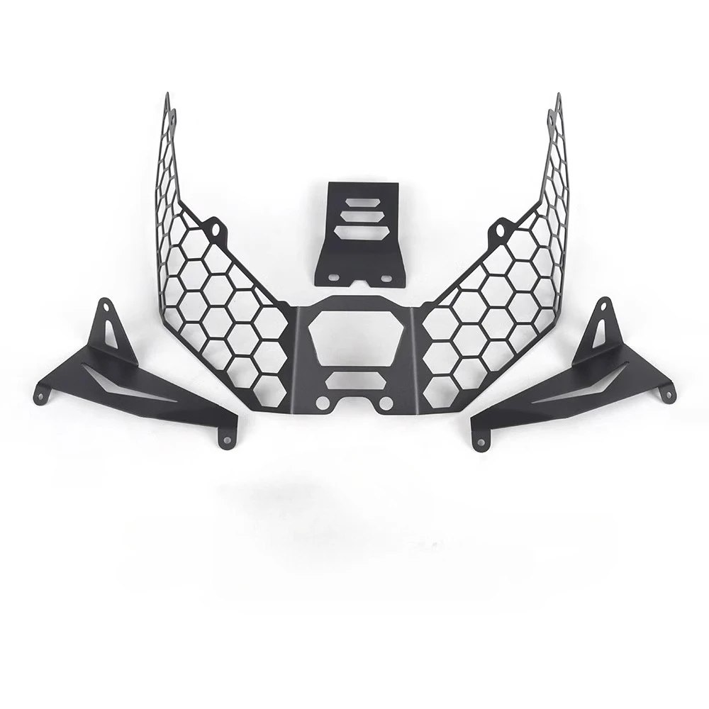 

For Shengshi 368G modified headlight protective cover headlight protective mesh cover extended rear fender