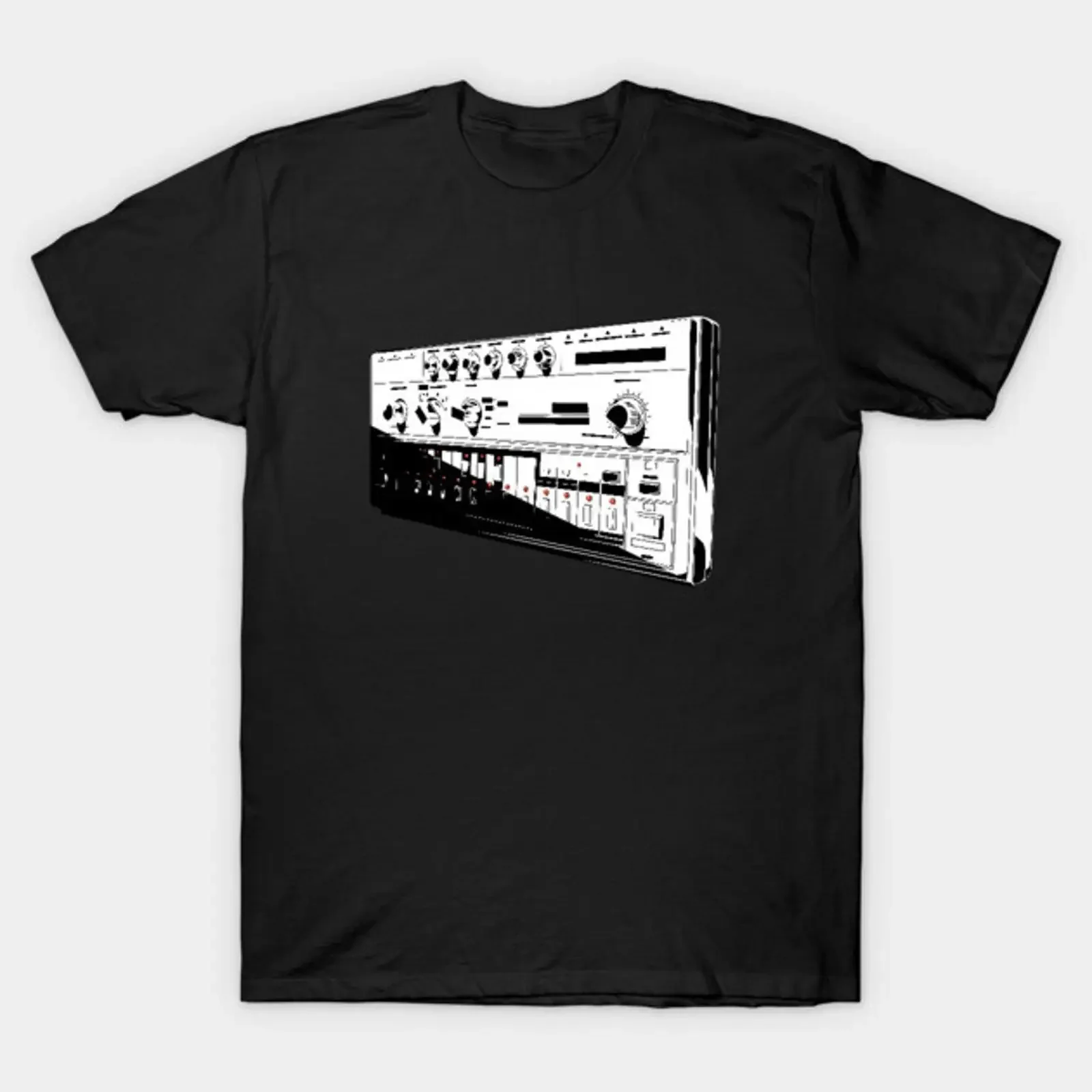 Roland TB 303 T Shirt vintage Washed Soft streetwear Stretched homme Casual Comfortable graphic Breathable fashion