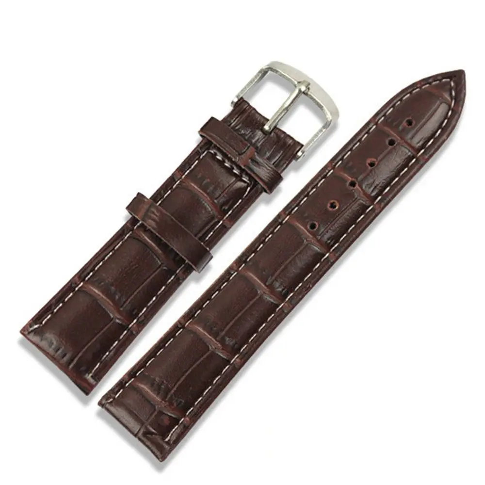 16mm 20mm 22mm Soft Steel Buckle Vintage Sweatband Sports Belt Wrist Watchband Watch Band Strap