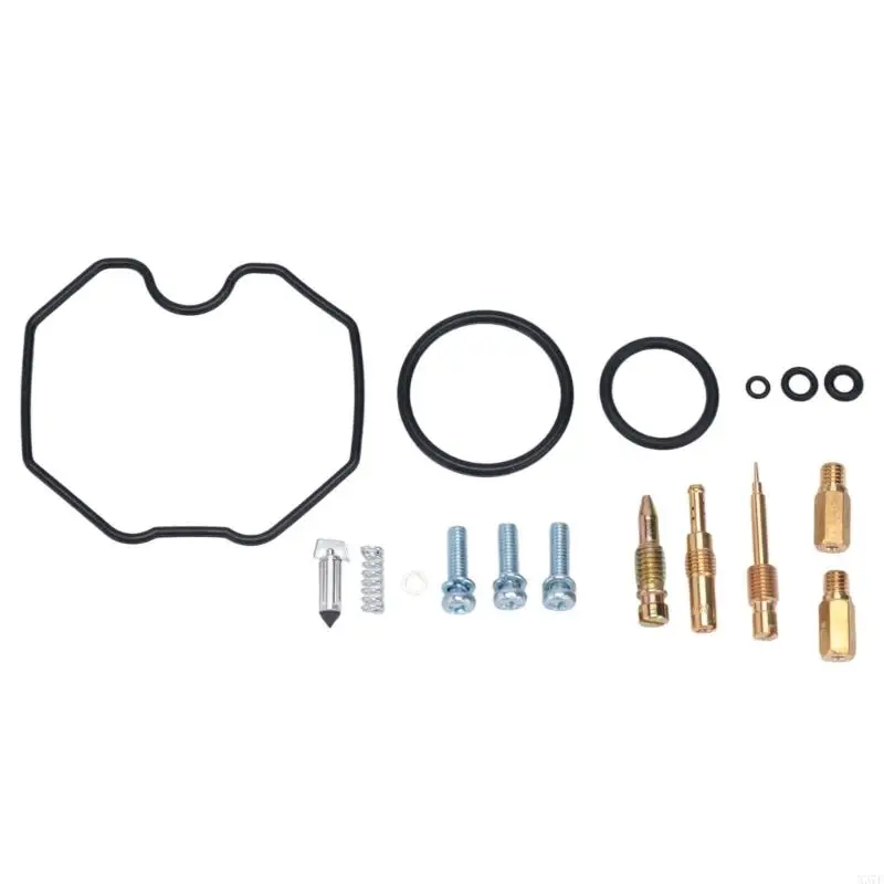 Motorcycle Carburetor Repair for CRF150F with Metal and Rubber Components, Mixed Service Parts for Float-Style X37F