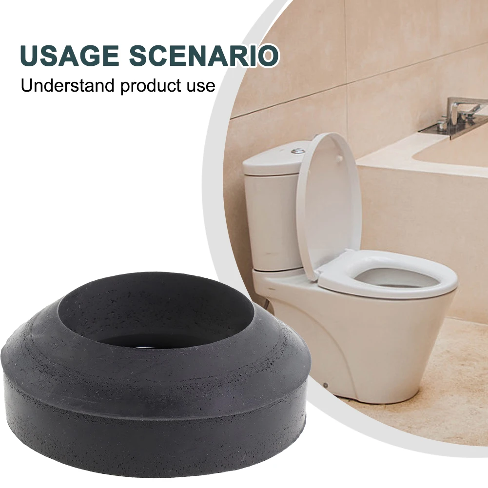 Toilet Tank Seal Ring Inner Pad Conical Washer For Toilet Cistern Seal Pan Rubber Toilet Mounting Accessories