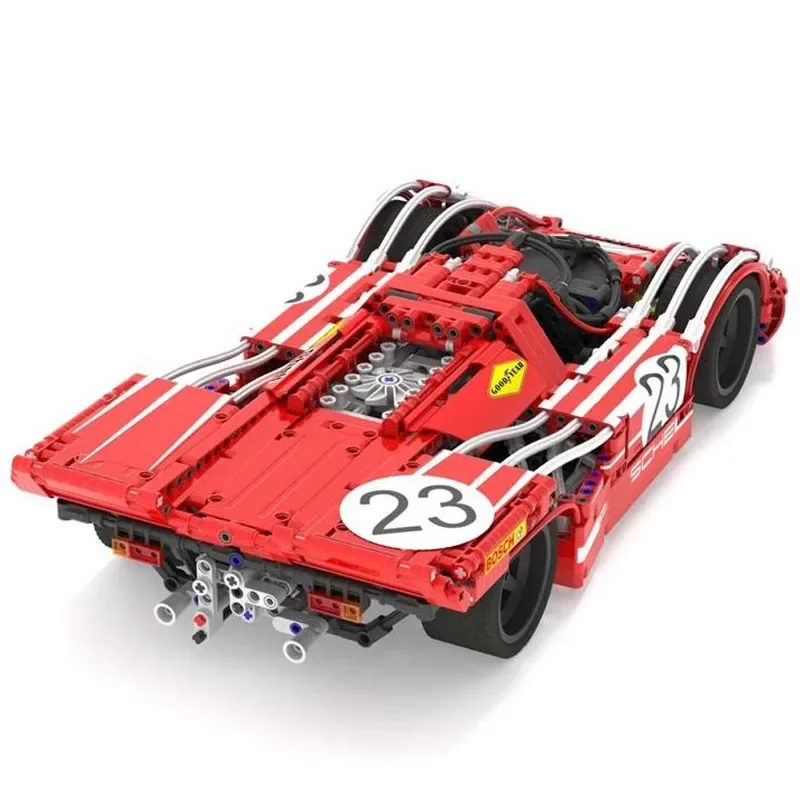 New MOC-32980 917K No.23 Le Mans Supercar Racing Car Model Technical Building Block Educational Toys for Boys Birthday Gifts