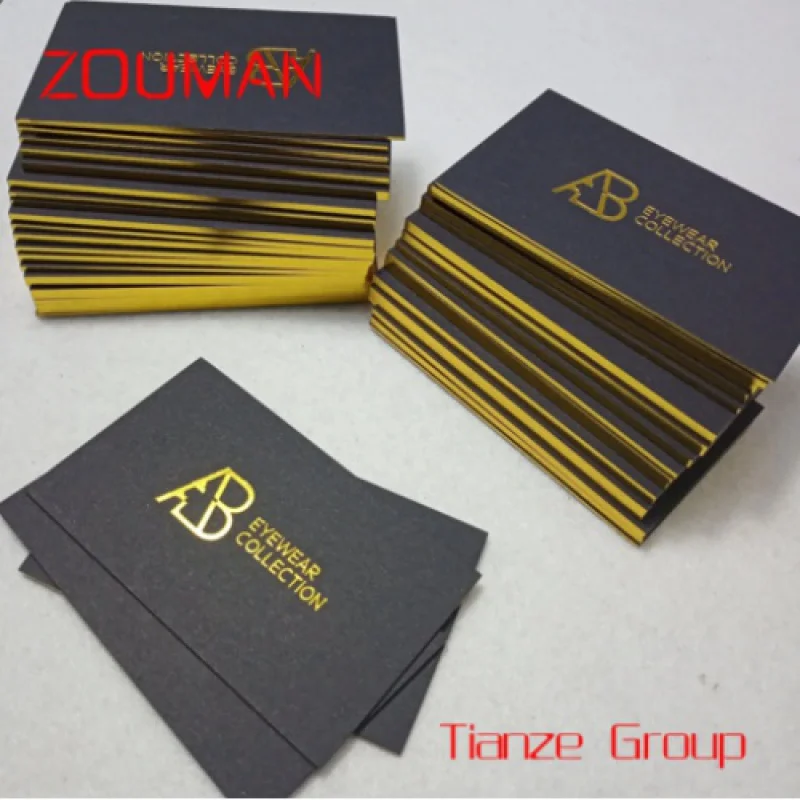 

Custom , Custom Business Cards High-grade paper gold foil visiting card