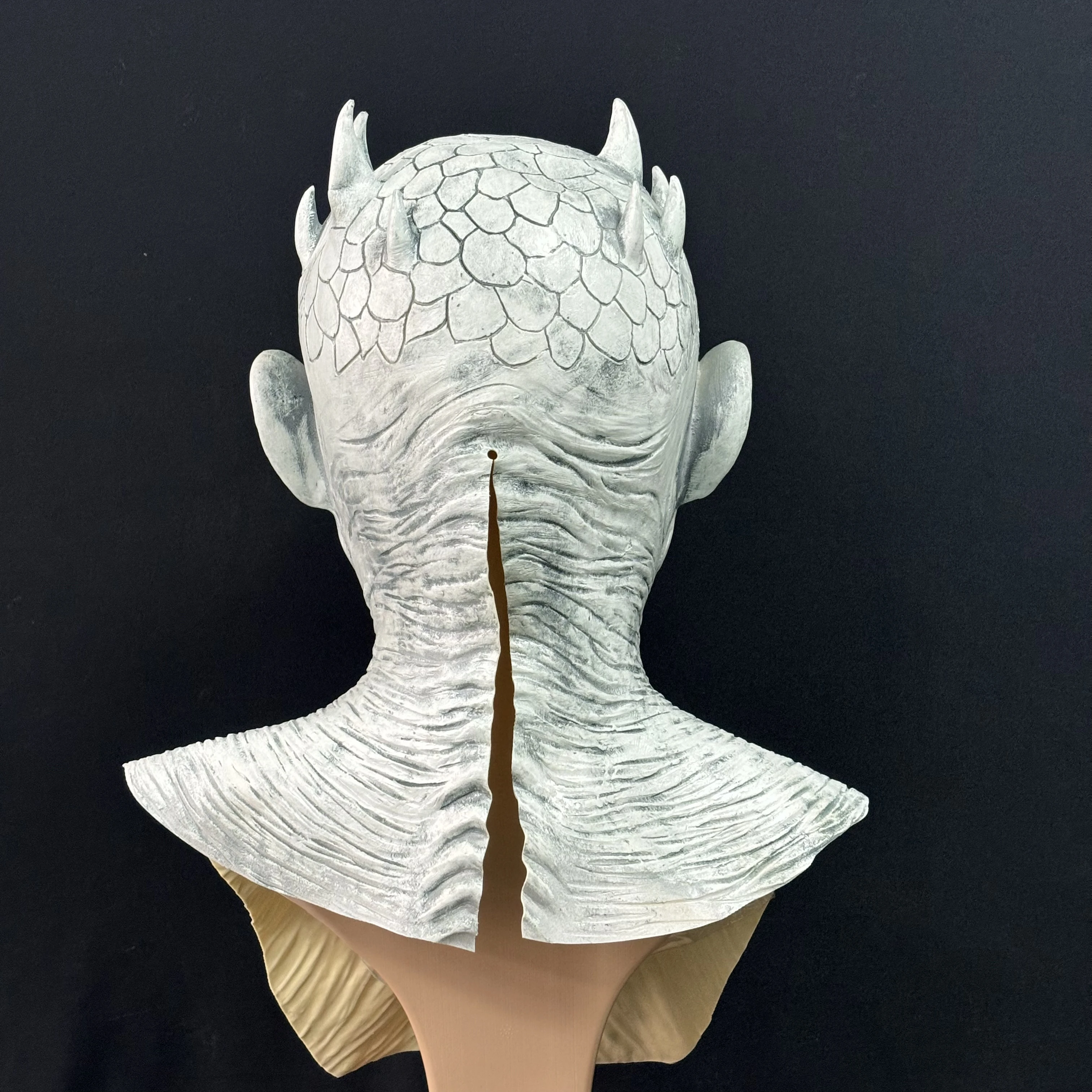 Night King Maske Horror Latex Night King Maske Halloween Festival Aufführung Horror Maske Night King Erwachsenen Cosplay Masken Kopfbedeckung – Detail 7