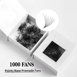 1000 Fans 2d-20d Handmade Premade Fans Lashes Loose Promade Fans Soft Natural Russian Volume Faux Mink Eyelash Extension