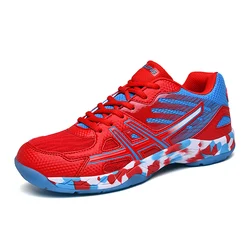 Spring Summer Unisex Sneakers Men Badminton Shoes Light Black Breath Female Outdoor Sports Training Women Athletics Sports Red