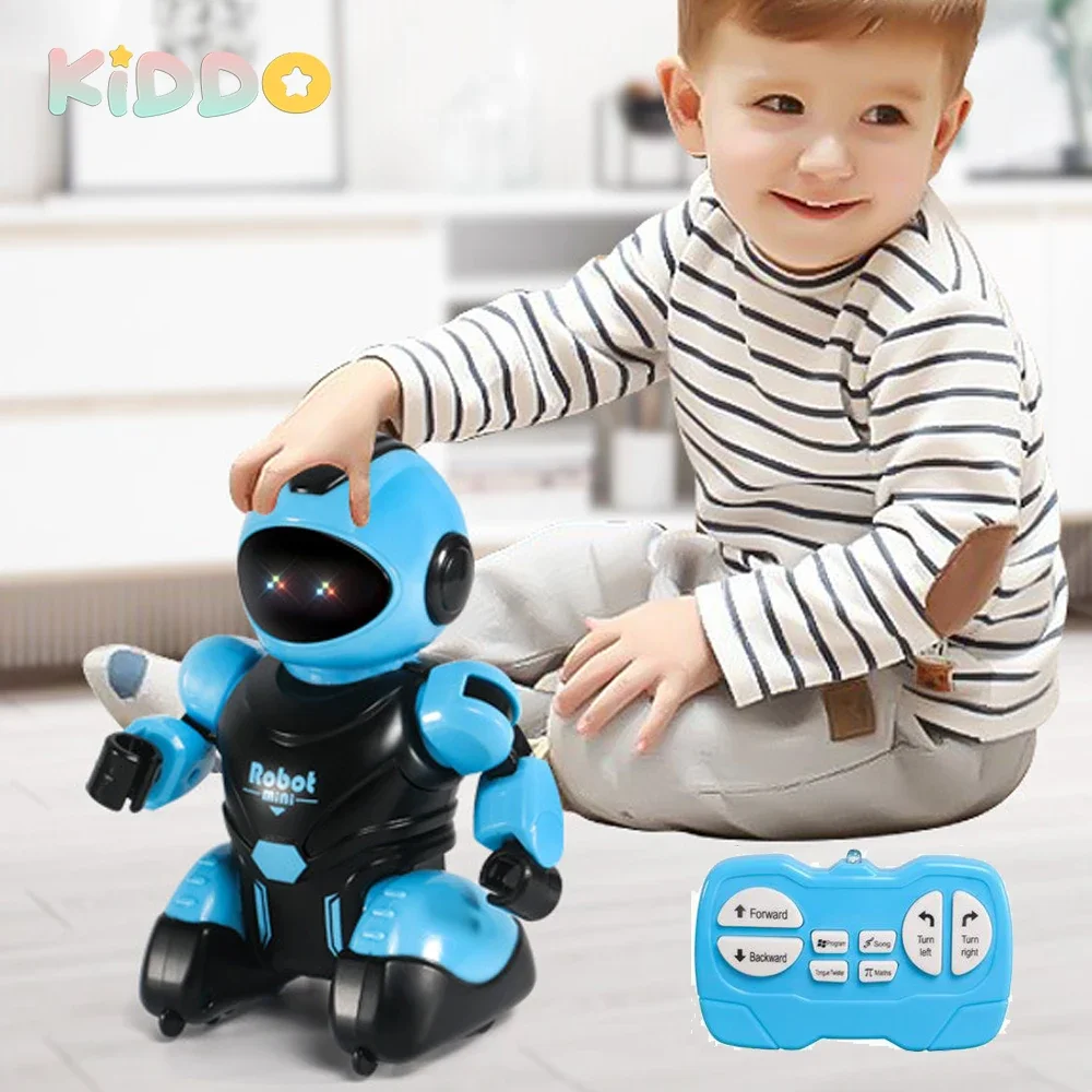 Robot inteligente para niños Robots inteligentes programación Control remoto infrarrojo obot robótica programable regalos de navidad