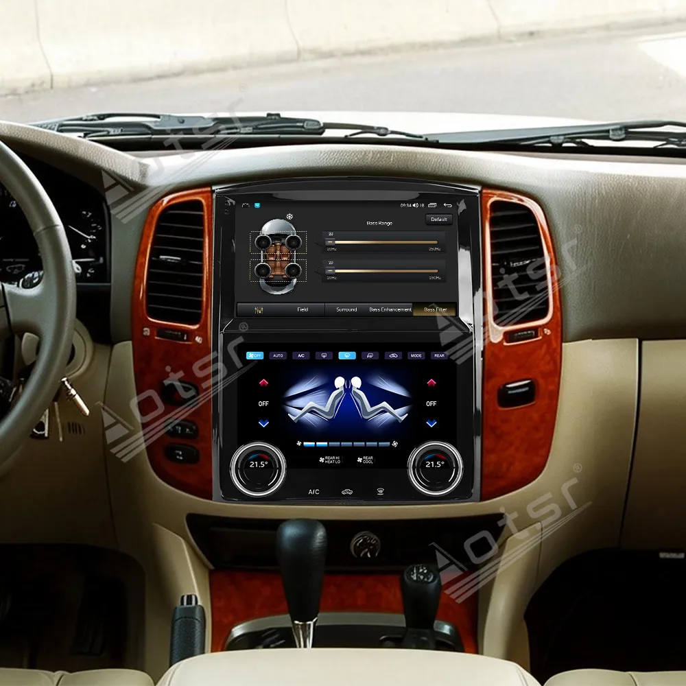 

For Toyota Land Cruiser LC100 2002-2007 Android 15 10.1 Inch Car Radio Car Multimedia Video Player GPS Navigation Carplay Unit