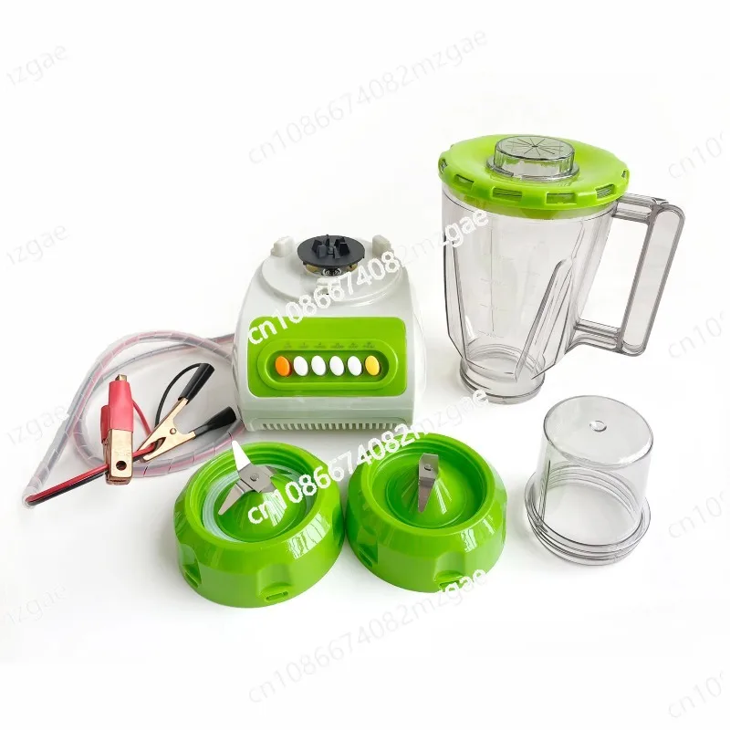 Household Juicer Fruit Shake Mixer 1500ml Body with Mill Powered Hotsale 12v 24v Dc Blender Portable Blender Cookings Machine