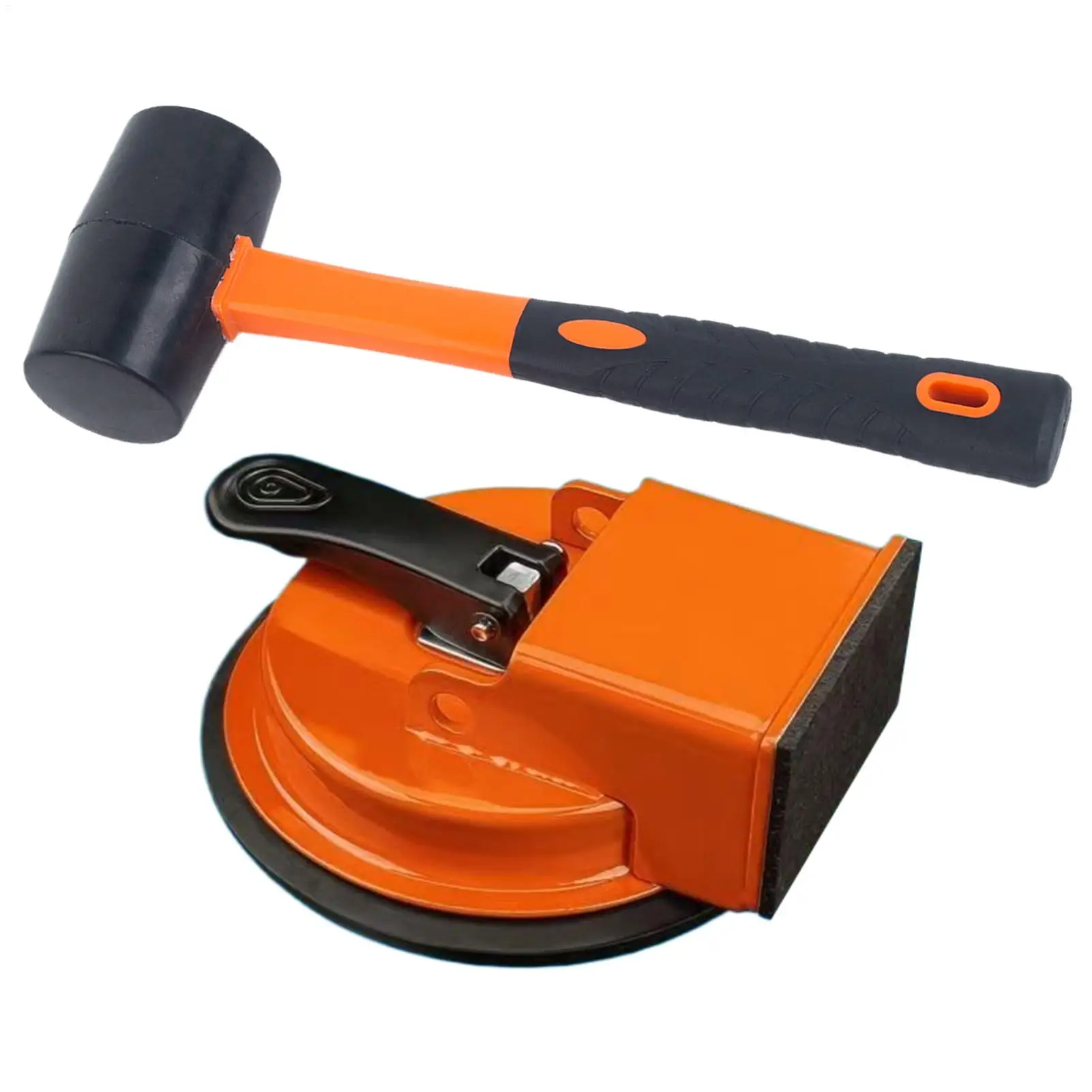 Floor Crack Repair Tool Board Picker Composite Flooring Tools with Rubber Mallet Laminate Flooring Horizontal Suction Cup Repair