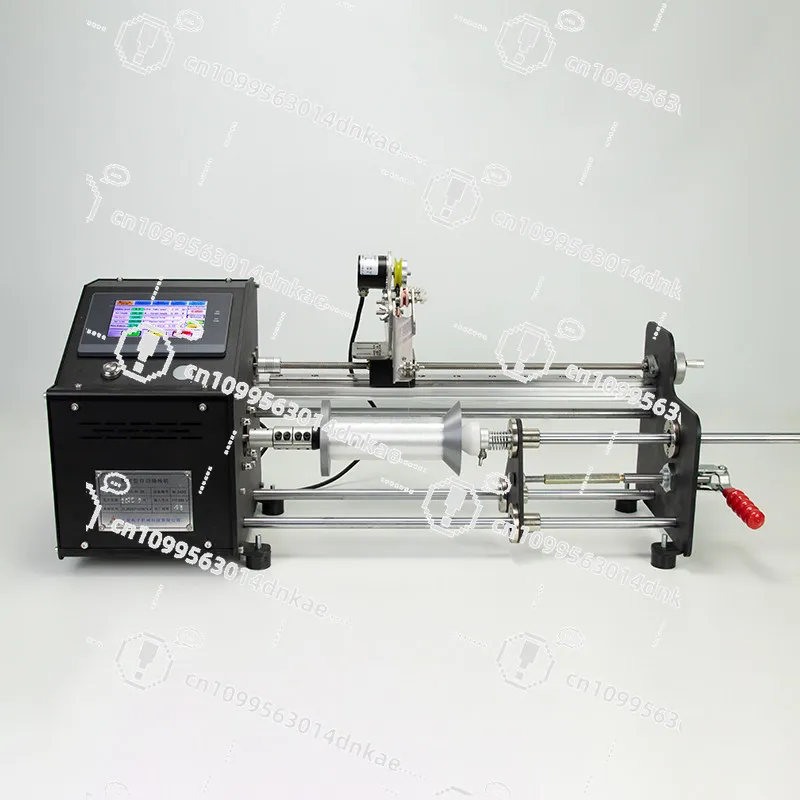 Optical Fiber Winding Machine Unilateral Layer Plus Speaker Shaft Parallel Winding Cable Twisted Wire Meter Turn Enameled Wire