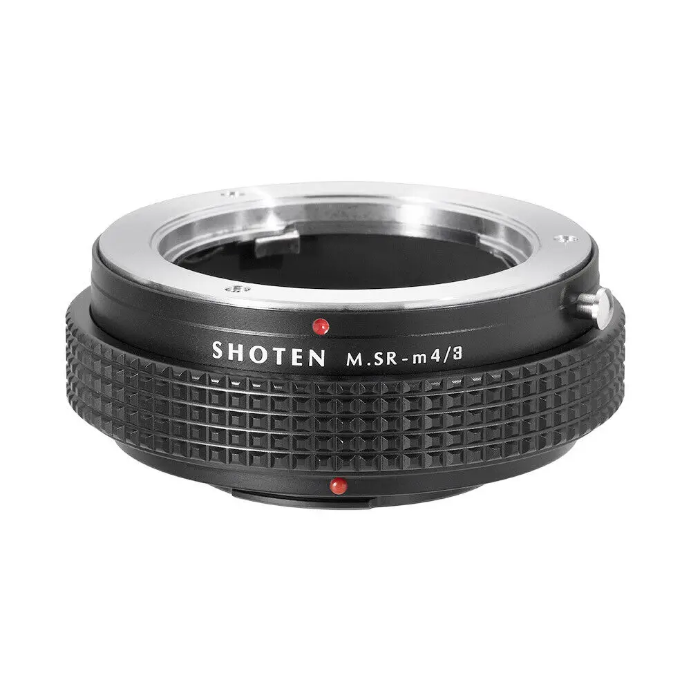 

Shoten M.SR-m4/3 для Minolta MD SR Mount Lens to Micro 4/3 M43 Mount Camera G3 GH4 Panasonic Lumix Olympus MSR-m43 Lens Adapter