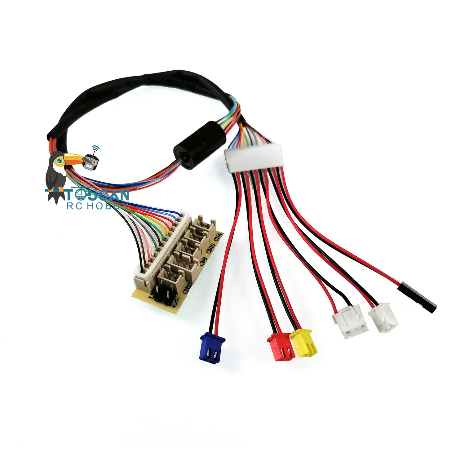 HENG LONG 1/16 6.0 Anelli di contatto elettrici per serbatoio 12 fili per grande piccolo ingranaggio rotante a 360 gradi TH13099-SMT4