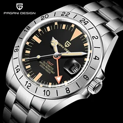 2025 New PAGANI DESIGN Luxurious Edition Automatic Mechanical Men's Watch Stainless Steel Waterproof Diving reloj hombre PD1693