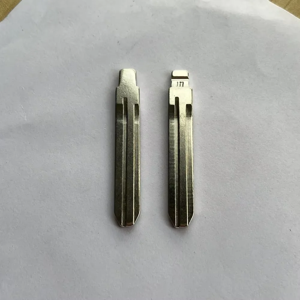 10Pcs #111 TOY43R Uncut Flip Key Blade Compatible KD Remote Replacement Blank For Subaru XV Car Auto Key Parts