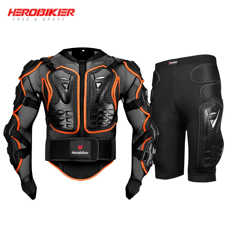 

All Season Motocross Jacket Men's Full Body Armor Protection Jackets Motorcycle Enduro Racing Moto Protective Equipment Clothes