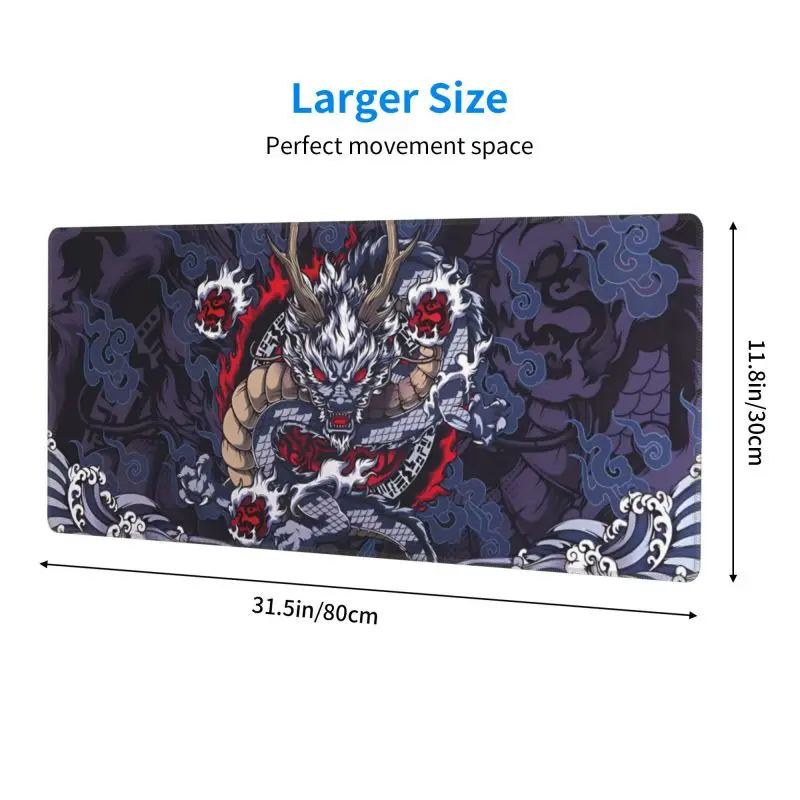 400x900 Dragon Mousepad Gamer Large Mouse Pad Deskmat Anime Desktop Accessories Game Mats Gaming Pc Mat Desk Computer Mause Pads