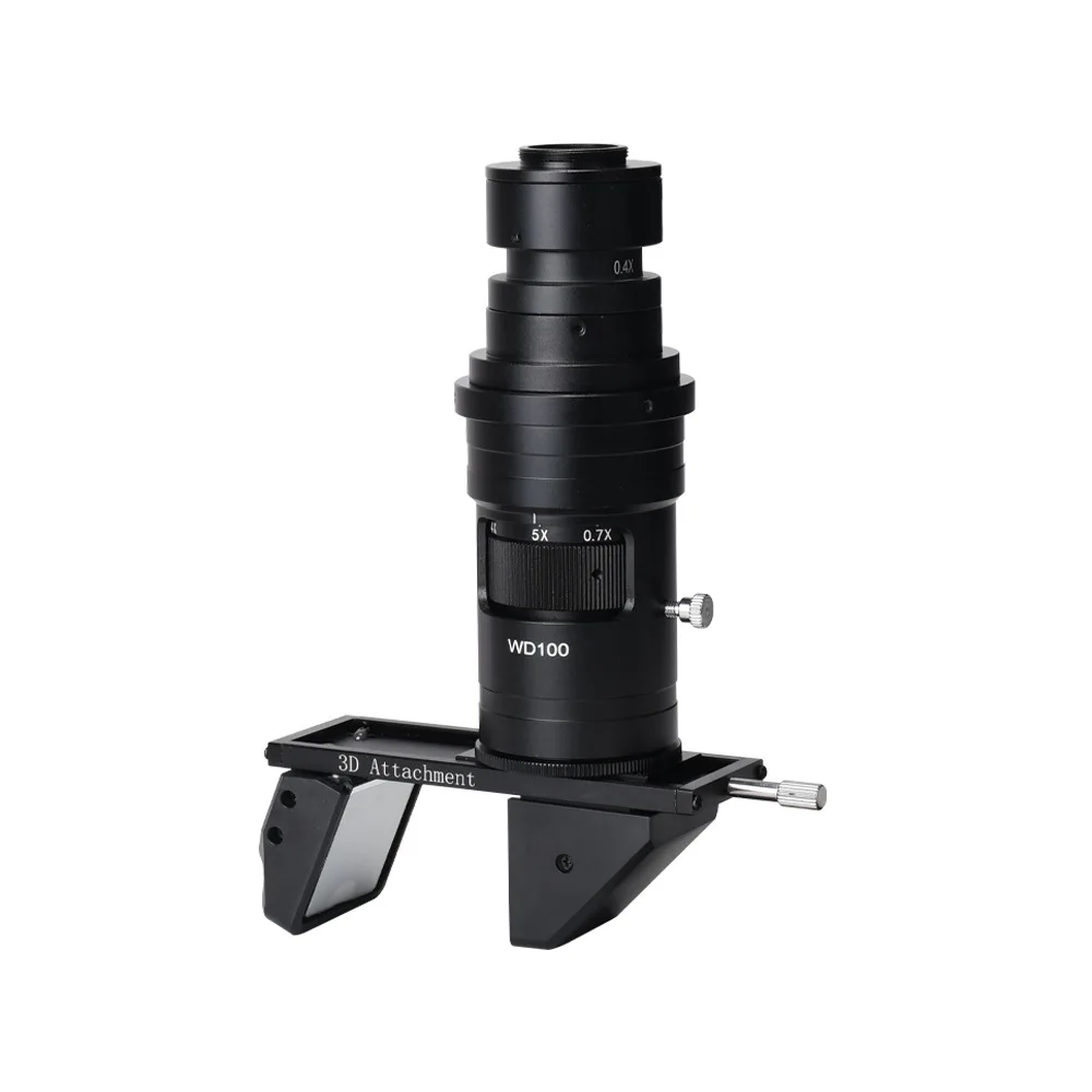 3D Microscope HD Industrial 360-degree Observation Three-dimensional Large Field View 230X Lens C Interface