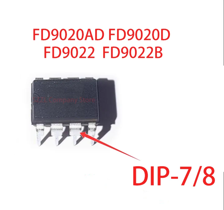 (5PCS) FD9020AD FD9020D FD9022 DIP-7 FD9022B DIP-8 power chip