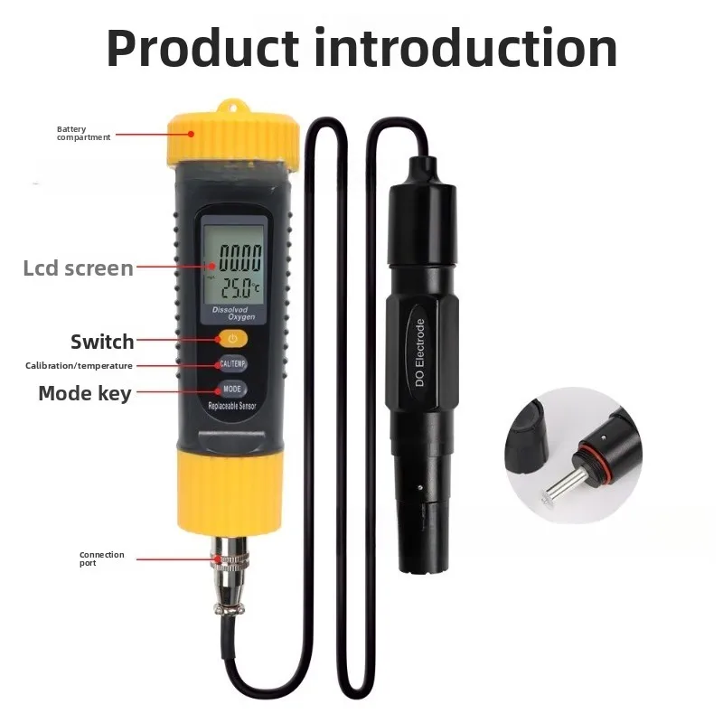 High-precision dissolved oxygen detector Aquaculture water quality analyzer