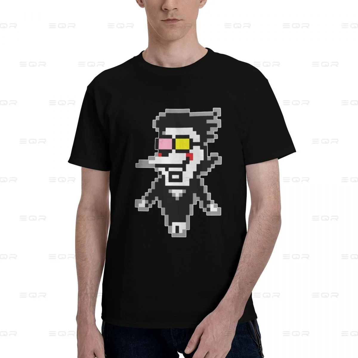 Deltarune Spamton Undertale 5 Men's round neck T-shirt,Modern,Tee Shirt Short Sleeve Novelty all the year round Gift,3D print