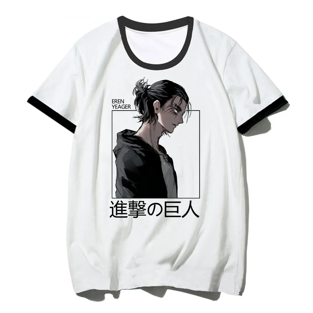 Attack on Titan t shirt teen cheap goth graphic top tees anime summer clearance sales