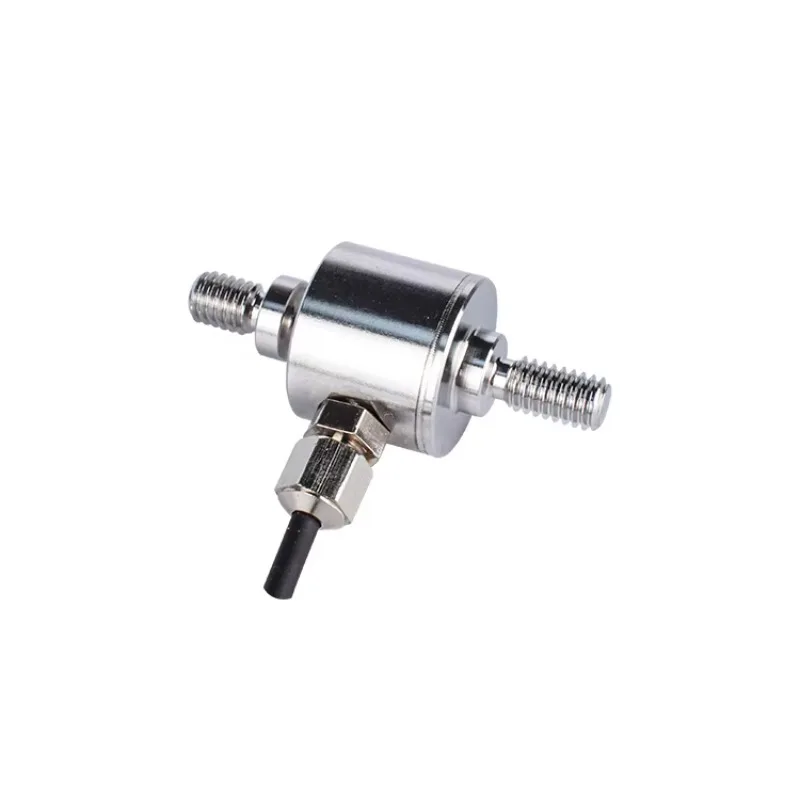 50kg Stainless Steel Mini Tension and Compression Force Sensor Inline Threaded Load Cell Applicable to Small Space