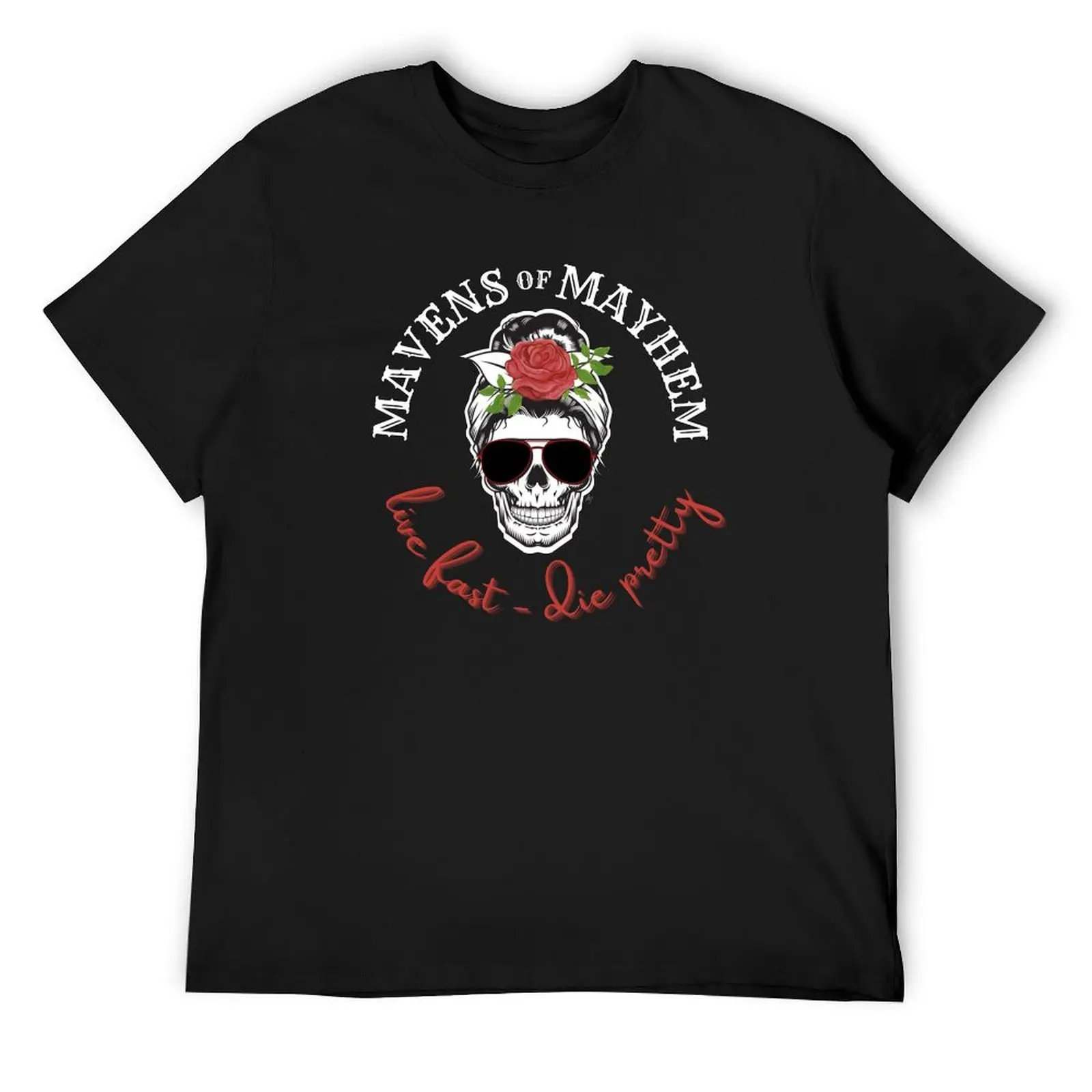 

Mavens of Mayhem - White Lettering T-Shirt custom t shirt aesthetic clothes graphic shirts mens white t shirts