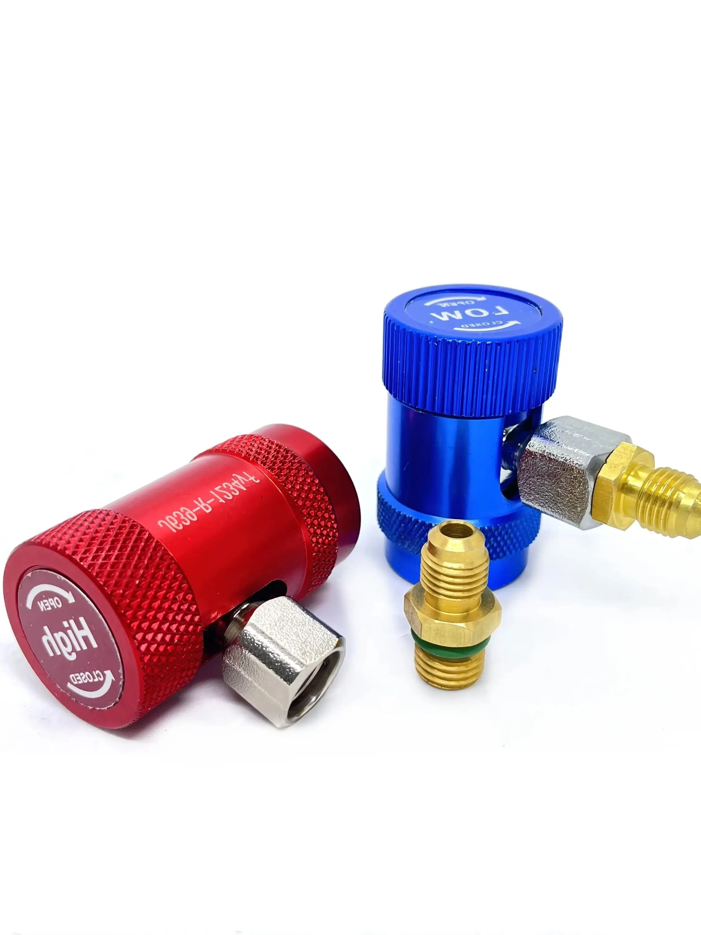 

RV65F R1234yf high and low side manual quick coupler plus fluorine quick coupler automobile air conditioner coupler
