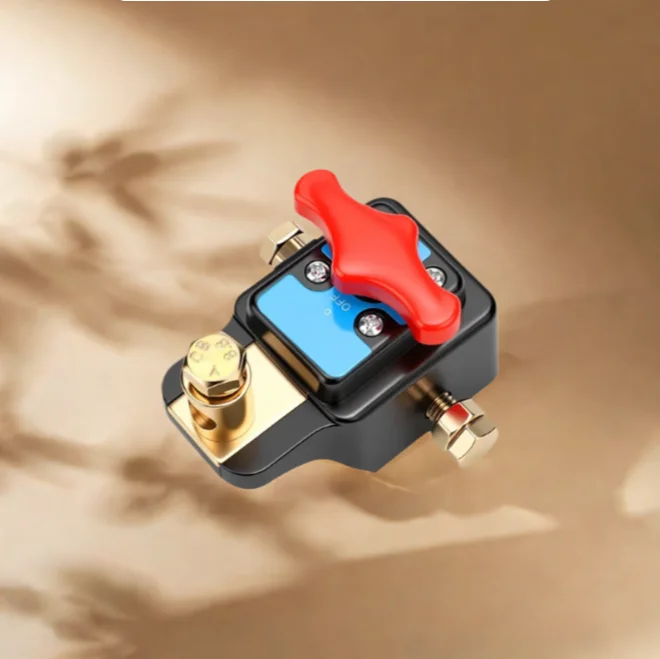 

Battery Power-off 12V/24V Universal Car Battery Terminal Anti-leakage Battery Disconnect Isolator Car Accessoroies