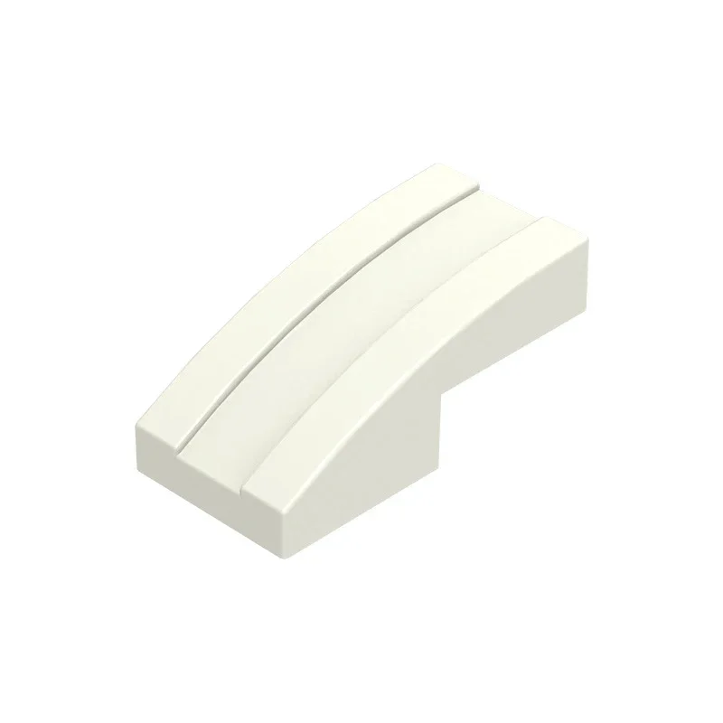MOC 10 قطعة منحدر خاص 11477 واط منحني 2x1x2/3 مجموعة مكعبات البناء قلعة منزل مع خطوط لوحة الجسيمات لعب هدايا الأطفال