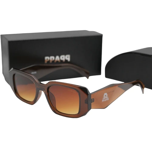 Imagen 2 del producto ppaqq Gafas de sol de lujo para mujer de diseñador para hombre, moda, superventas, gafas para personas mayores para mujer, montura triangular