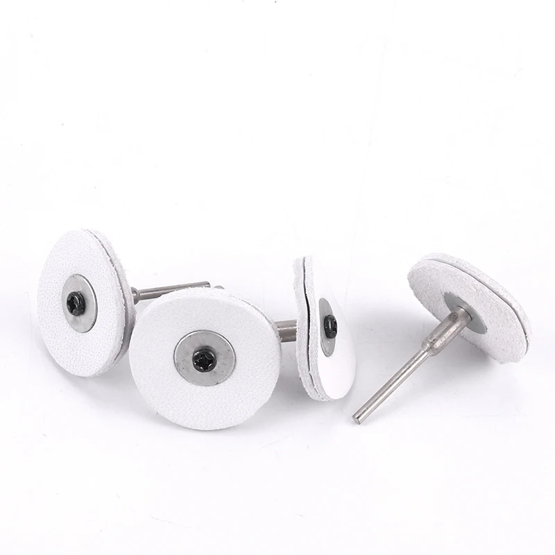Mounted 2.35/3mm Sheepskin Polishing Wheel Bits, for Jade, Agate, Emerald, Jade Carving, Electric Grinder Jewelry Tools