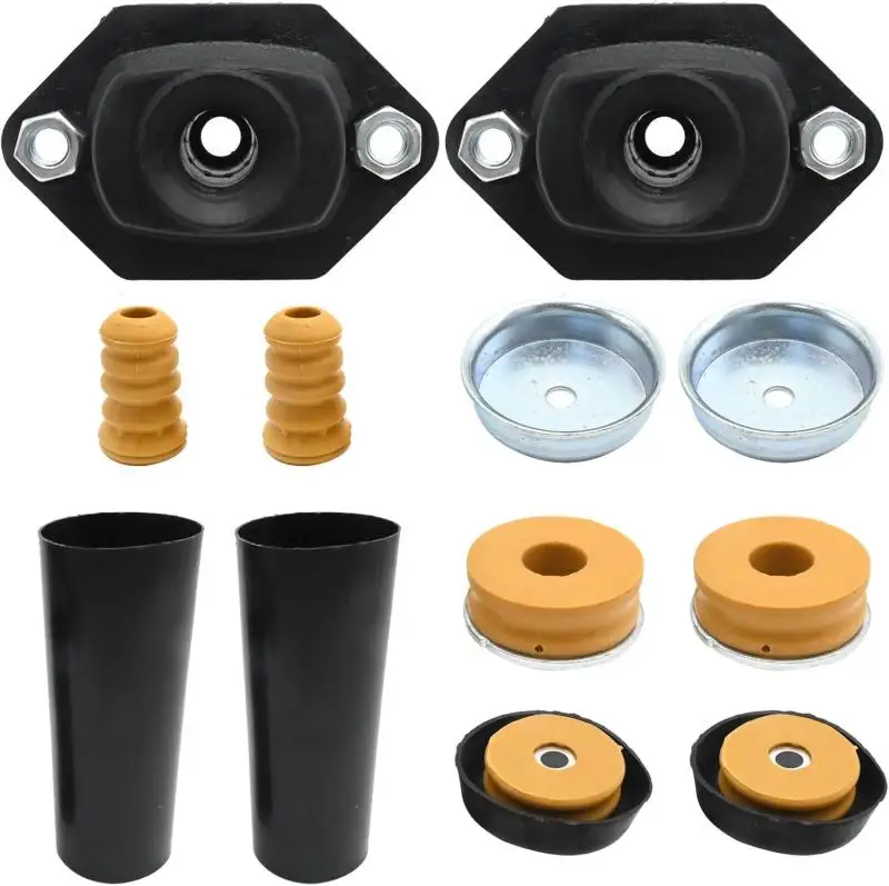 14Pcs 33506767010 Rear Upper and Lower Shock Mount Kit,Shock Absorber Grommets Bump Stops Kit for BMW E82 E88 E90 E90N E92 E92N