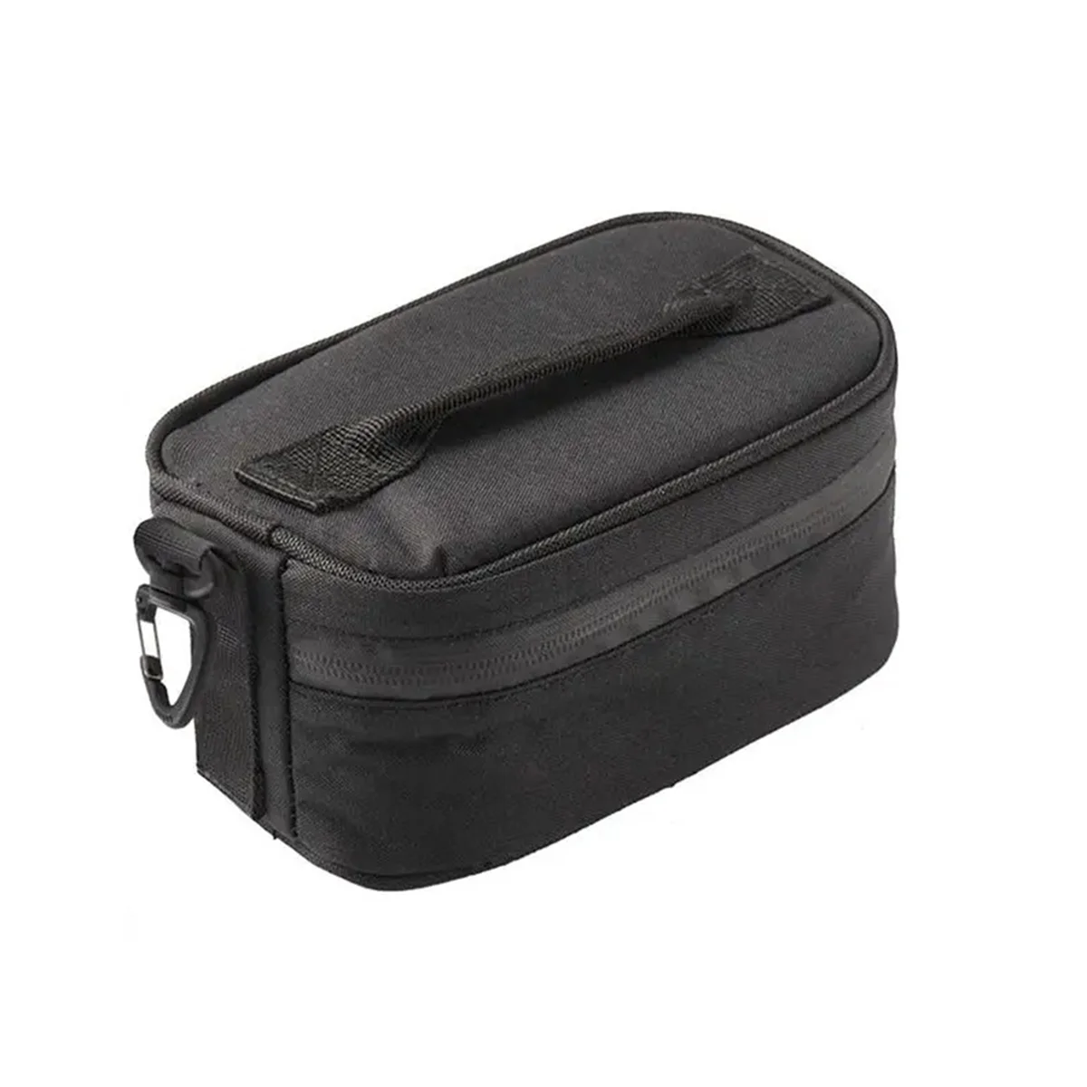 Picnic Lunch Box Bag Zipper Camping Insulation Bag Handle Design Zipper Lunch Box Bag with Rotating Hook for Adults