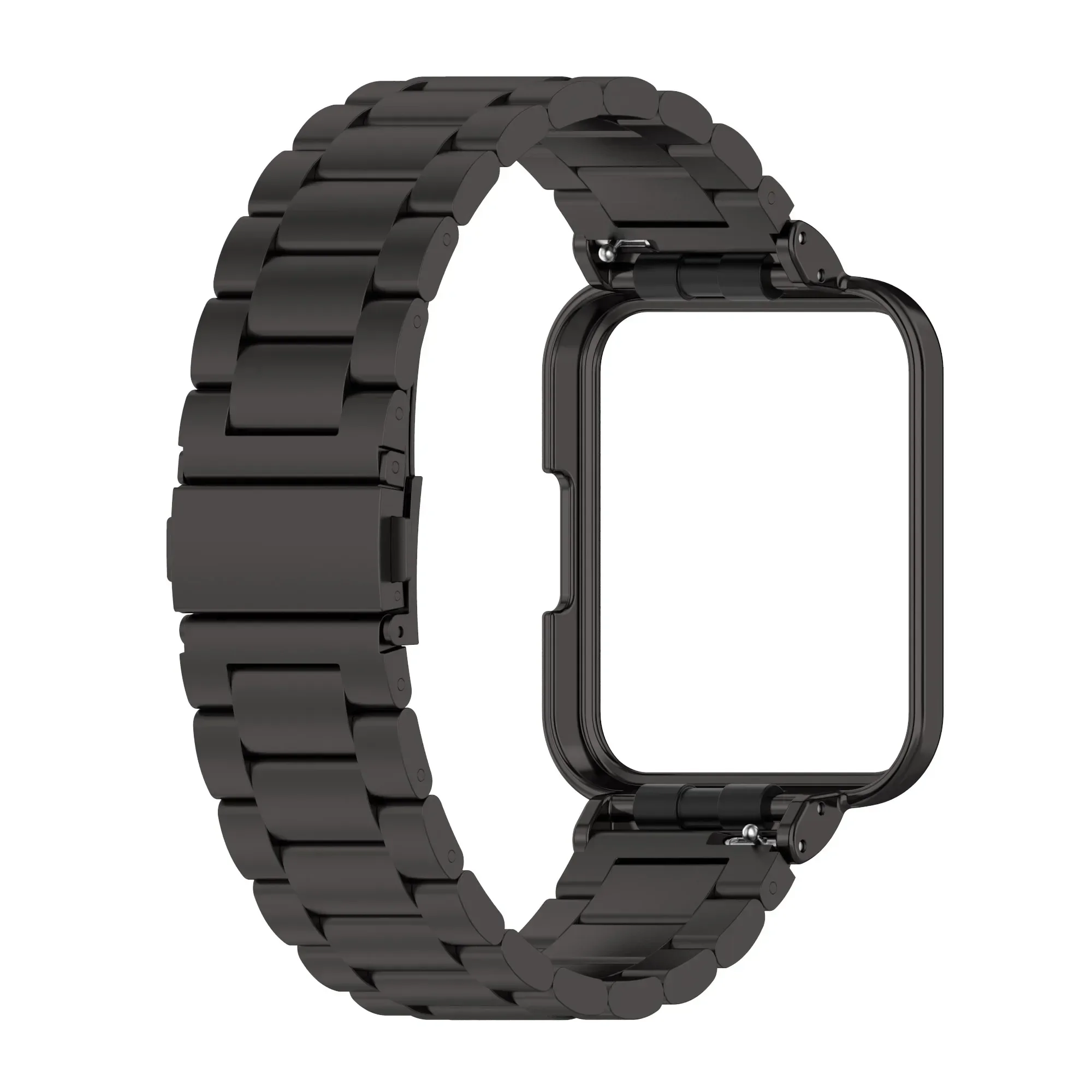 Funda protectora de correa para reloj inteligente, pulsera de acero inoxidable para reloj POCO, cubierta de protección, marco de parachoques