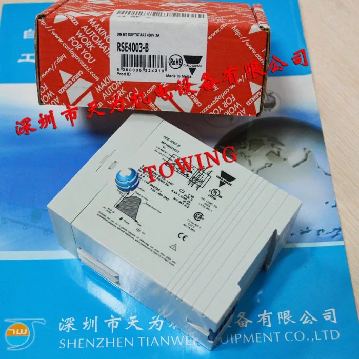 [Agent - Quality Assurance One Year] RSE4003-B Soft Starter CARLO GAVAZZI Swiss Jiale