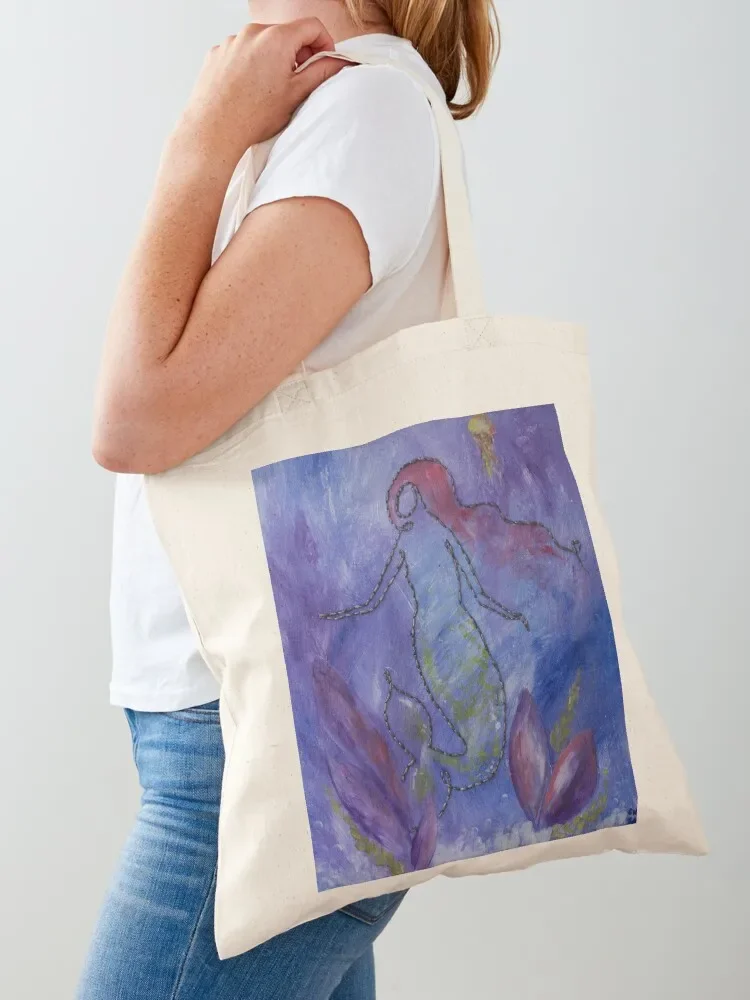 Abstract Mermaid Tote Bag canvas bags bags woman 2025 custom bags Tote Bag