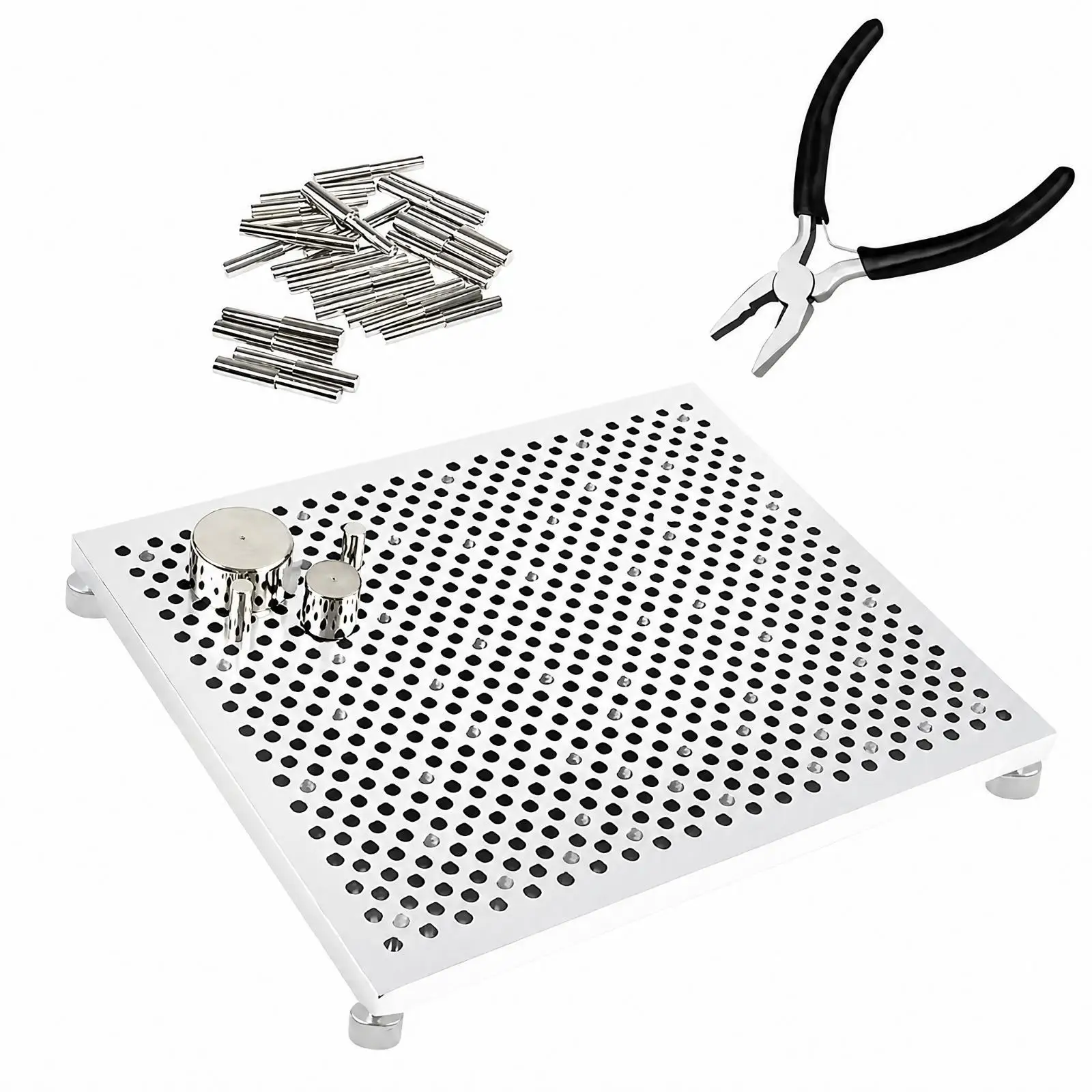 DIY Jewelry Winding Device with Adjustable Posts for Wire Wrapping Craft Tool Kit