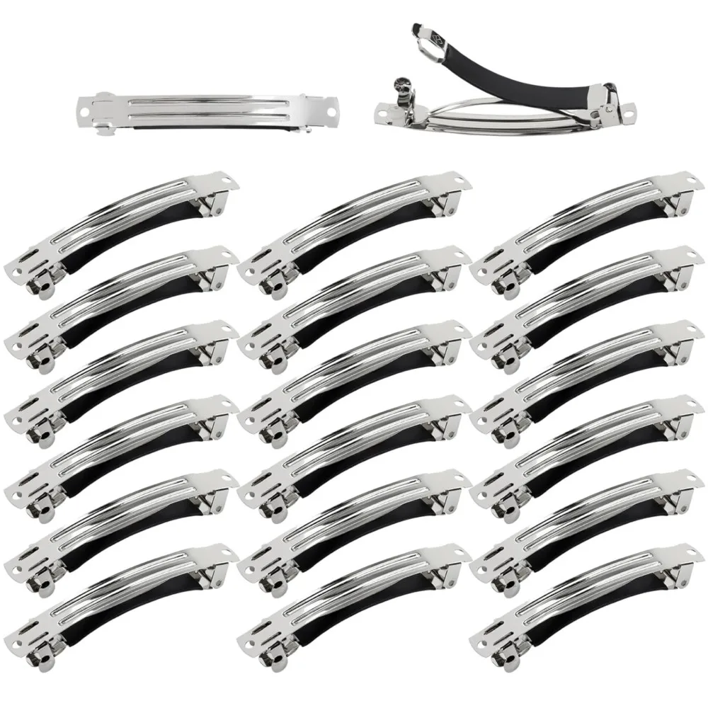 10 sztuk francuskie wiosenne spinki do włosów zagęszczony antypoślizgowy Barrette pusta podstawa ustawienie spinki do włosów DIY tworzenia biżuterii spinki do włosów akcesoria