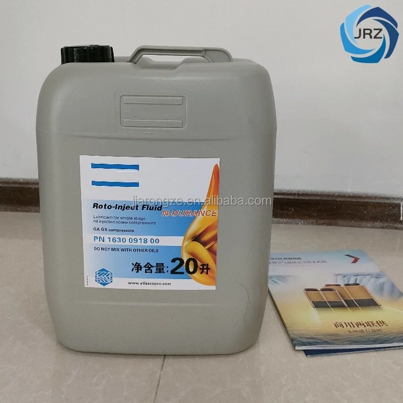1630091800 untuk Minyak Pelumas Atlas Copco 20L Grosir Minyak Pelumas Cairan Roto-inject 2901052200 2901170100