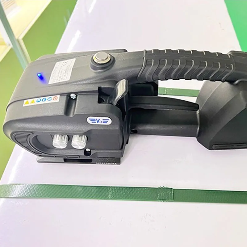 

V3 Electric Strapping Machine PP PET Belt Packing Machine Portable Wrapping Tool Hot Melting Baler